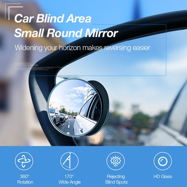 universal car mirror rotation adjustable framless blind spot mirror auto round glass convex rear view mirrors
universal car mirror rotation adjustable framless blind spot mirror auto round glass convex rear view mirrors