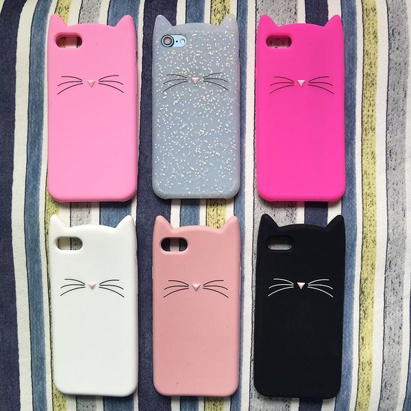 cute 3d silicone cartoon cat pink black soft phone case cover coque fundas for iphone 7 7plus 6 6s 5s se x xs max 
cute 3d silicone cartoon cat pink black soft phone case cover coque fundas for iphone 7 7plus 6 6s 5s se x xs max