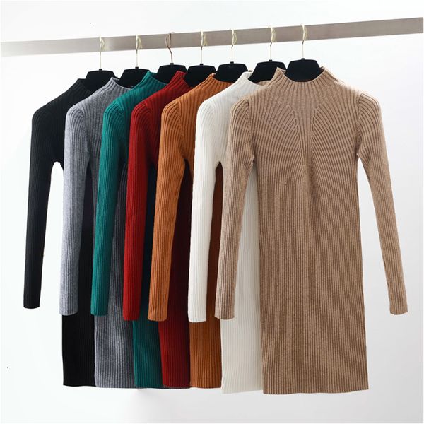 designer dresses sweater dress autumn warm knitted dress women half high neck long sleeve pencil casual mini bodycon plus size, Black;gray
designer dresses sweater dress autumn warm knitted dress women half high neck long sleeve pencil casual mini bodycon plus size, Black;gray