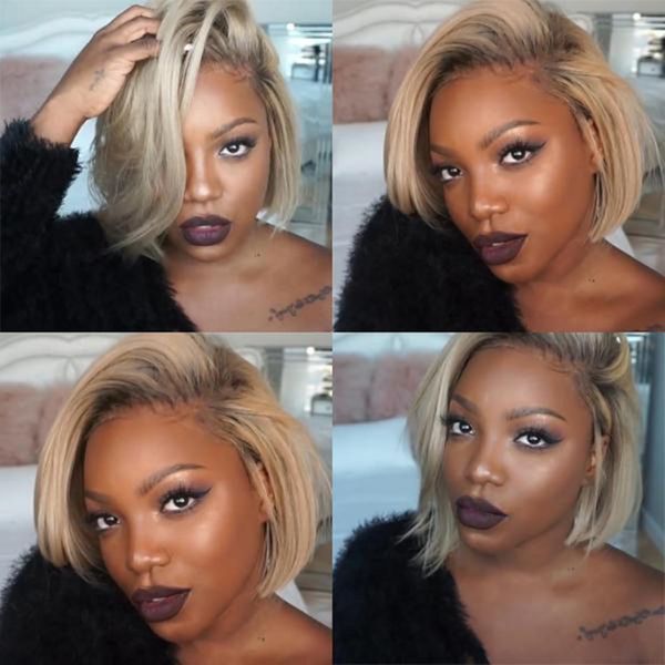 fashion short wig women gold hair full end short bob wigs for black women 2m81119, Brown
fashion short wig women gold hair full end short bob wigs for black women 2m81119, Brown