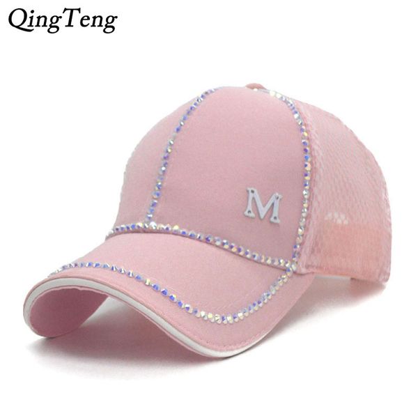 2018 pink cap women summer breathable net baseball cap fashion visor women hat sparkling rhinestones female hip hop bone, Blue;gray
2018 pink cap women summer breathable net baseball cap fashion visor women hat sparkling rhinestones female hip hop bone, Blue;gray