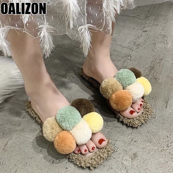 trendy summer fashion women lovely fur ball casual open toes mules mujer lady loafers lazy flat female scuff slippers shoes r410, Black
trendy summer fashion women lovely fur ball casual open toes mules mujer lady loafers lazy flat female scuff slippers shoes r410, Black