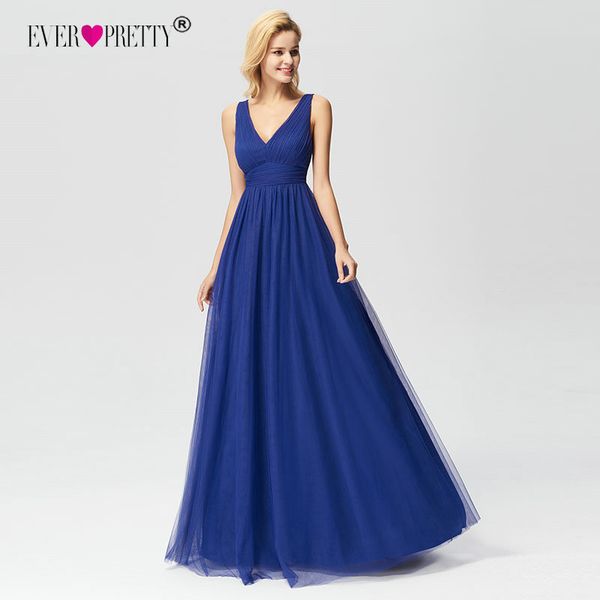 new arrival prom dresses 2019 ever pretty ez07645 elegant a-line v-neck tulle royal blue long party gowns vestido de graduacion, White;black
new arrival prom dresses 2019 ever pretty ez07645 elegant a-line v-neck tulle royal blue long party gowns vestido de graduacion, White;black