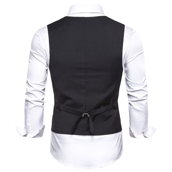 mens slim dress vest black blue red waistcoat for men sleeveless jacket blazer business casual suit vests formal chaleco hombre, Black;white
mens slim dress vest black blue red waistcoat for men sleeveless jacket blazer business casual suit vests formal chaleco hombre, Black;white