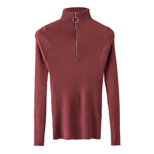 turtleneck sueter knitted sweater korean style women pullover yellow outono inverno feminino womens clothing zipper long sleeve, White;black
turtleneck sueter knitted sweater korean style women pullover yellow outono inverno feminino womens clothing zipper long sleeve, White;black