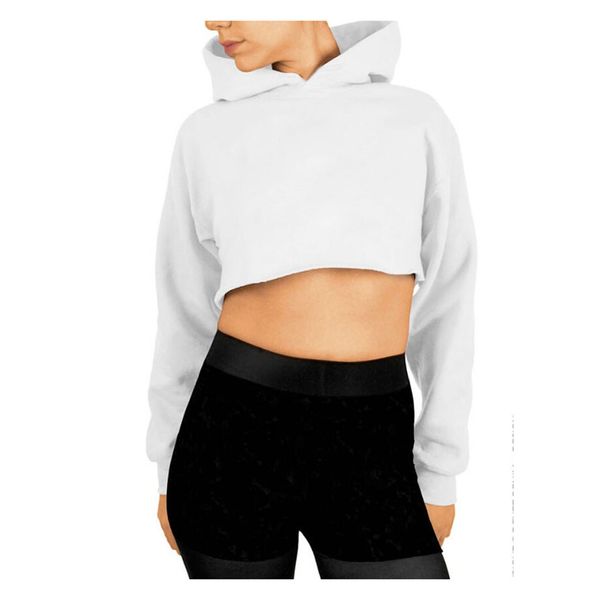 sweatshirts women fashion cropped hoodie o-neck long sleeve sweatshirt pullover 2019 new ladies solid casual loose crop top, Black
sweatshirts women fashion cropped hoodie o-neck long sleeve sweatshirt pullover 2019 new ladies solid casual loose crop top, Black