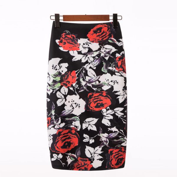 summer pencil skirt women fashion ladies floral printed high waisted skirts womens knee length bodycon tutu saia jupe femme, Black
summer pencil skirt women fashion ladies floral printed high waisted skirts womens knee length bodycon tutu saia jupe femme, Black
