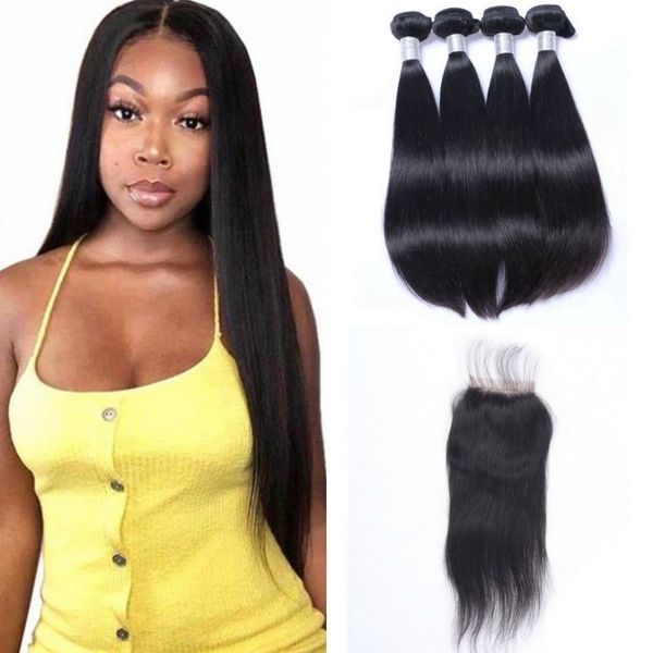 бразильские виргинские переплетения человеческих волос 4 связки с lace closure natural color необработанных прямыми волосами с закрытием, Black;brown
бразильские виргинские переплетения человеческих волос 4 связки с lace closure natural color необработанных прямыми волосами с закрытием, Black;brown