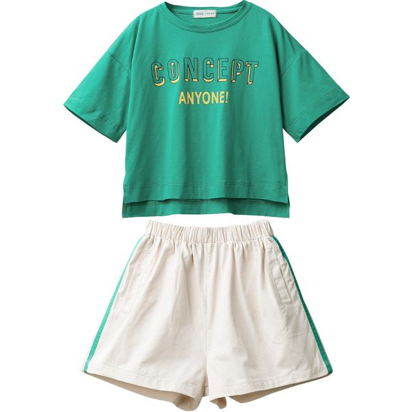 binuduckling 2020 summer girls clothes set cotton short-sleeves t-shirt+pants 2pcs letter printed green clothes for kids girls, White
binuduckling 2020 summer girls clothes set cotton short-sleeves t-shirt+pants 2pcs letter printed green clothes for kids girls, White