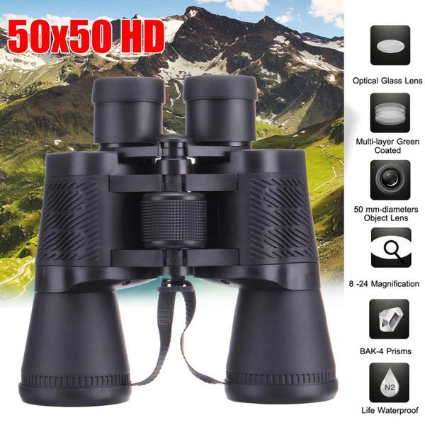 50x50 hd telescope with belt filter high power high definition night vision binoculars optics outdoor hunting camping travelling
50x50 hd telescope with belt filter high power high definition night vision binoculars optics outdoor hunting camping travelling