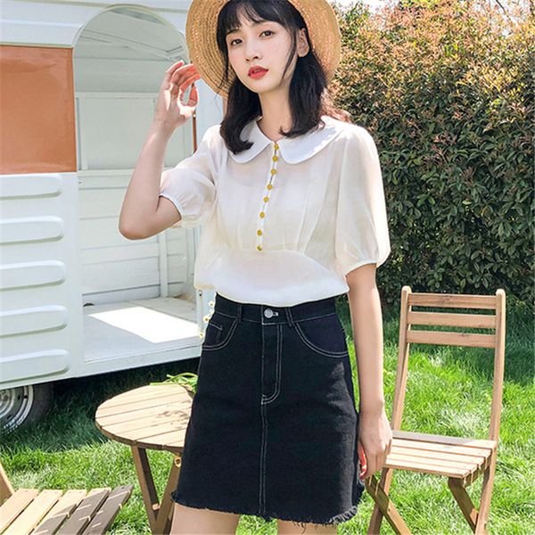 summer korea high waist a-line skirt ladies was thin-women jeans skirts casual package hip mini denim skirt, Black
summer korea high waist a-line skirt ladies was thin-women jeans skirts casual package hip mini denim skirt, Black