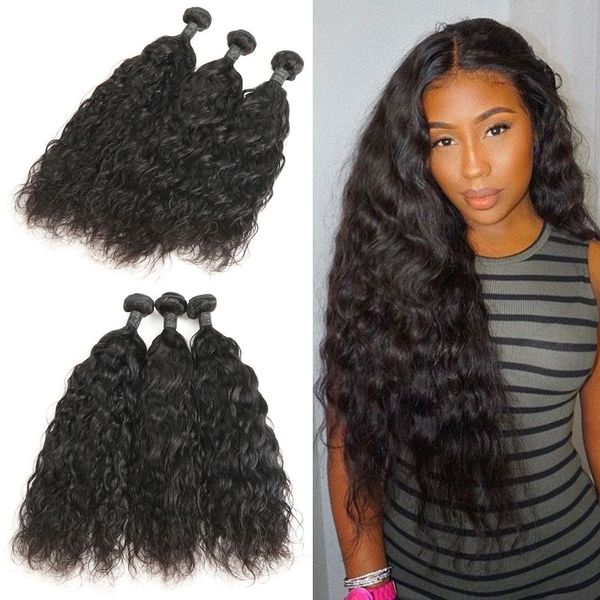natural wave hair bundles brazilian hair weave 100% remy human hair extensions 3 pieces/lot natural color, Black
natural wave hair bundles brazilian hair weave 100% remy human hair extensions 3 pieces/lot natural color, Black