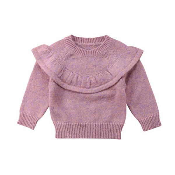 newborn baby girls fleece knit warm long sleeve woolen sweater warm pure ruffle collar baby clothes girls 0-3t, Blue
newborn baby girls fleece knit warm long sleeve woolen sweater warm pure ruffle collar baby clothes girls 0-3t, Blue