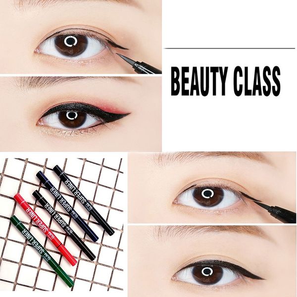 водонепроницаемая подводка pen продолжительного sweatproof non-dizzy крашение красочного liquid eyeliner
водонепроницаемая подводка pen продолжительного sweatproof non-dizzy крашение красочного liquid eyeliner