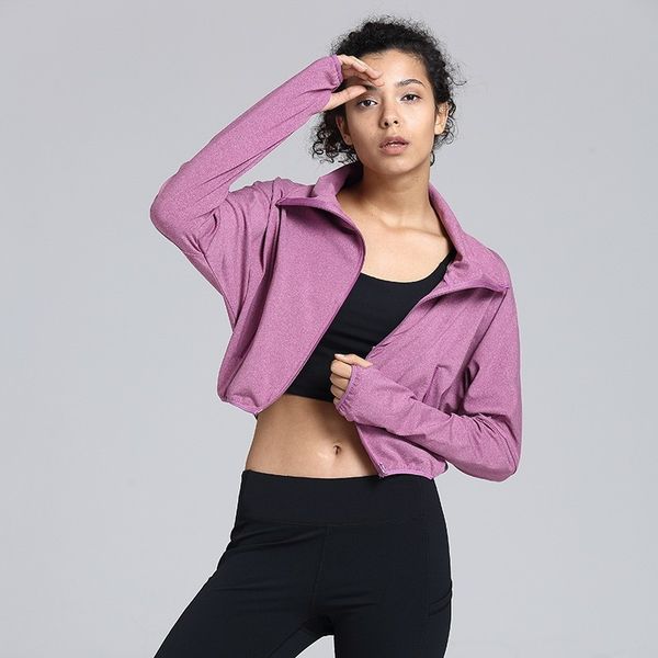 women's loose running jacket sportswear yoga outdoors sports jogging sport jacket woman crop fitness clothing coat, Black;red
women's loose running jacket sportswear yoga outdoors sports jogging sport jacket woman crop fitness clothing coat, Black;red