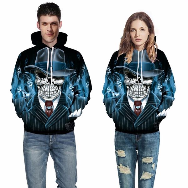 fashion pullover couple 3d digital printing hooded baseball uniform men and women autumn and winter clothing hip hop, Black
fashion pullover couple 3d digital printing hooded baseball uniform men and women autumn and winter clothing hip hop, Black