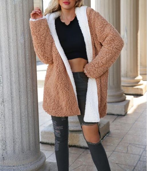 women faux fur coat elegant celebrity night club party fluffy warm winter coat women, Black
women faux fur coat elegant celebrity night club party fluffy warm winter coat women, Black