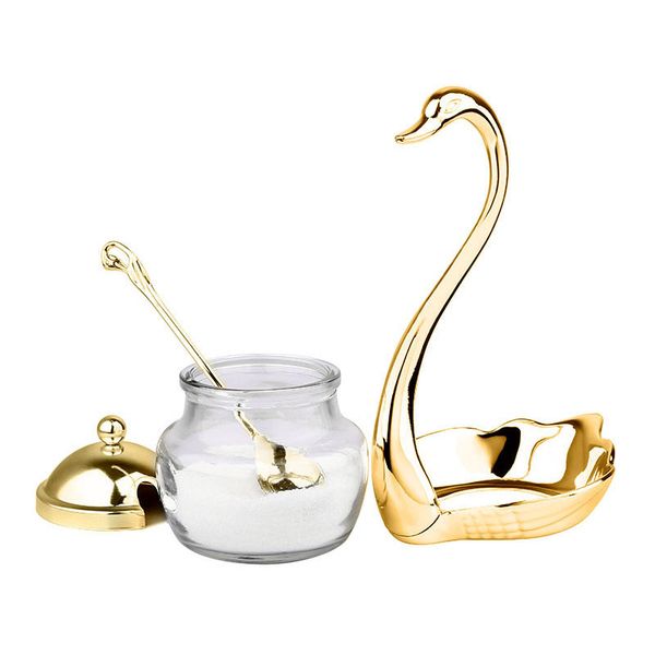 aluminum alloy condiment pot seasoning container spice glass jar salt sugar bowl pepper coffee storage organizer swan rack set g
aluminum alloy condiment pot seasoning container spice glass jar salt sugar bowl pepper coffee storage organizer swan rack set g
