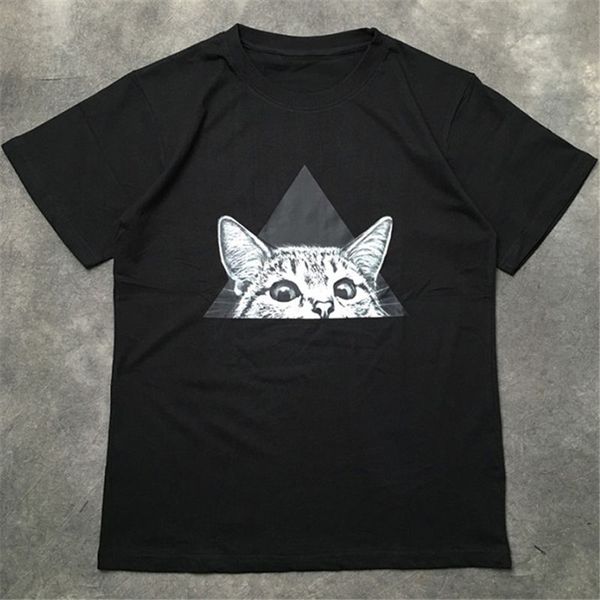 street fashion mens t shirt 20ss kitten pattern polos pullover short sleeve t shirts men women couples stylist hip hop tee, White;black
street fashion mens t shirt 20ss kitten pattern polos pullover short sleeve t shirts men women couples stylist hip hop tee, White;black