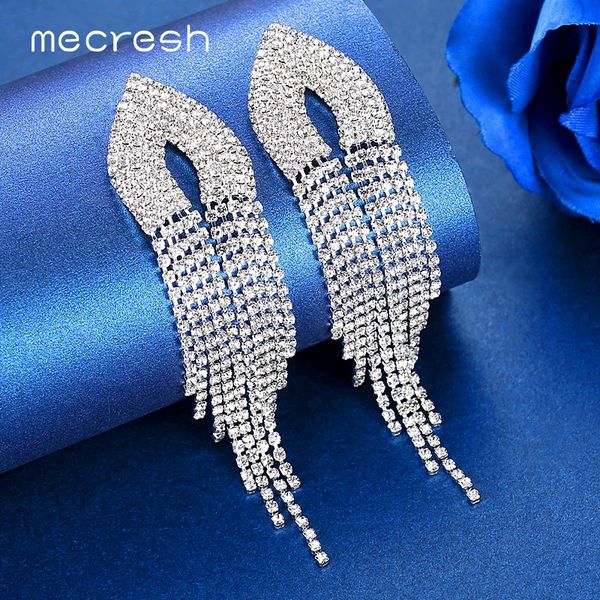 mecresh statement rhinestone long tassel drop earrings silver color bridal wedding irregular fringe earrings for women meh1637
mecresh statement rhinestone long tassel drop earrings silver color bridal wedding irregular fringe earrings for women meh1637