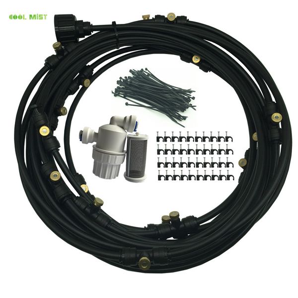 s158 12m garden patio cooling system with 16pcs mist fog nozzles 40pcs cable ties 40pcs clamps and 1pcs filter
s158 12m garden patio cooling system with 16pcs mist fog nozzles 40pcs cable ties 40pcs clamps and 1pcs filter