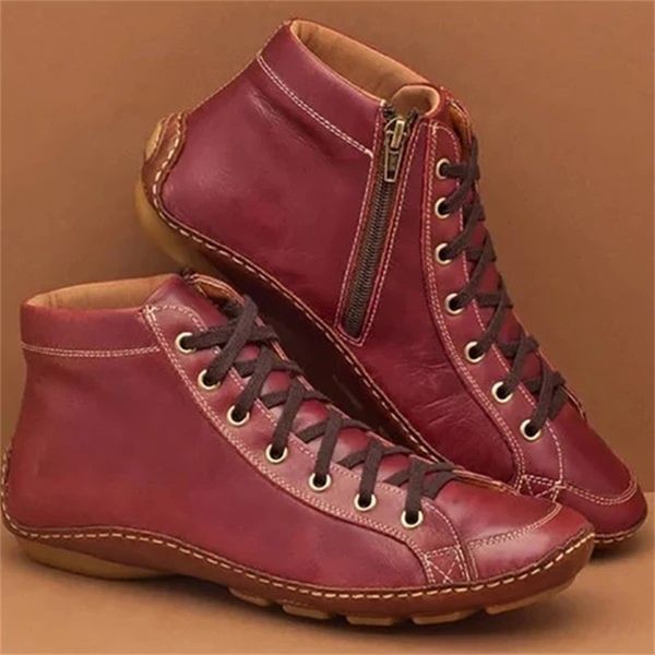 2020 shoes woman spring autumn pu leather ankle boots lace up ladies booties cross strap boots chaussures femme, Black
2020 shoes woman spring autumn pu leather ankle boots lace up ladies booties cross strap boots chaussures femme, Black