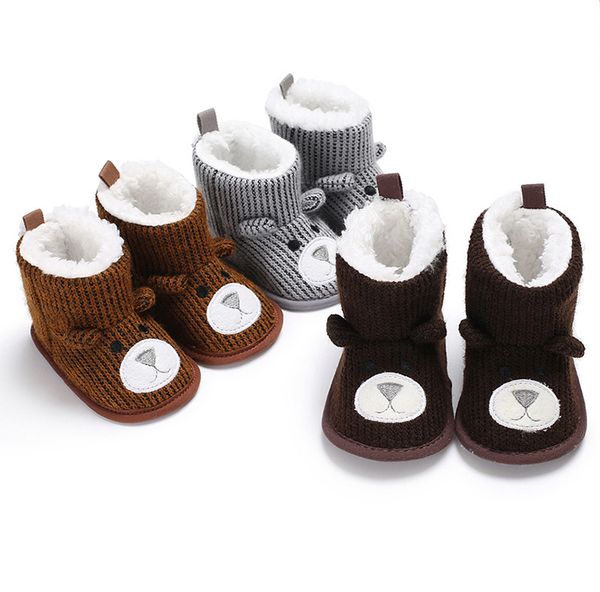 winter baby shoes soft bottom plus velvet snow boots baby shoes foreign trade toddler, Black;grey
winter baby shoes soft bottom plus velvet snow boots baby shoes foreign trade toddler, Black;grey