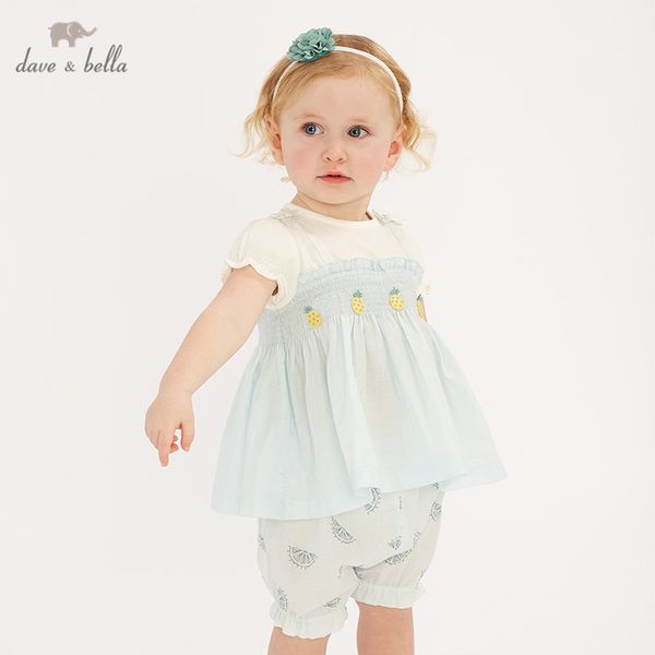 dbz10623 dave bella summer baby girl clothing sets fruit print children suits infant clothes girls bow outfit, White
dbz10623 dave bella summer baby girl clothing sets fruit print children suits infant clothes girls bow outfit, White