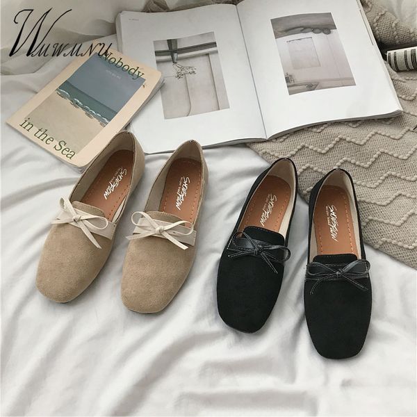 british bow ballet flat shoes designer black khaki fashion loafers 2020 new women casual korean outdoor slip on flats size 35-39 
british bow ballet flat shoes designer black khaki fashion loafers 2020 new women casual korean outdoor slip on flats size 35-39