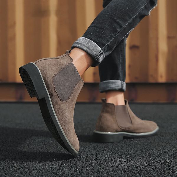 Men Boots Ankle Boots Fashion Design Leather Quality Slip-On Motorcycle Boots Man Warm Plush
Men Boots Ankle Boots Fashion Design Leather Quality Slip-On Motorcycle Boots Man Warm Plush