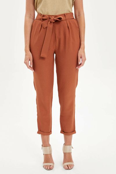 defacto female fashion loose trousers ladies casual belts pants comfort straight comfort long pants pure color - m0350az19hs, Black;white
defacto female fashion loose trousers ladies casual belts pants comfort straight comfort long pants pure color - m0350az19hs, Black;white