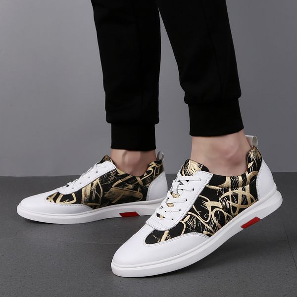 2019 new trend leather shoe men comfortable casual shoes men good quality flats shoe casual shoes for youth size 38-45, Black
2019 new trend leather shoe men comfortable casual shoes men good quality flats shoe casual shoes for youth size 38-45, Black
