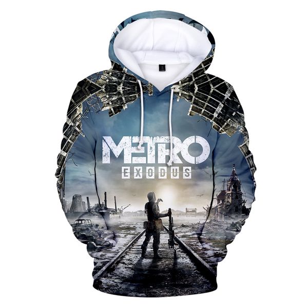 2019 горячий новый metro exodus 3d толстовка для мужчин / женщин осенняя мода повседневная игра 3d толстовка с принтом metro exodus толстовк, Black
2019 горячий новый metro exodus 3d толстовка для мужчин / женщин осенняя мода повседневная игра 3d толстовка с принтом metro exodus толстовк, Black