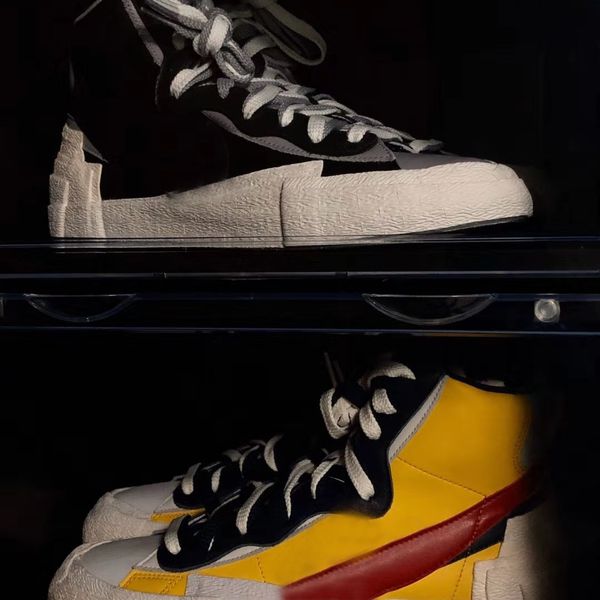 wholesale authentic sacai x mid blazer yellow varsity red maize white blue men basketball shoes sports sneakers, Black
wholesale authentic sacai x mid blazer yellow varsity red maize white blue men basketball shoes sports sneakers, Black