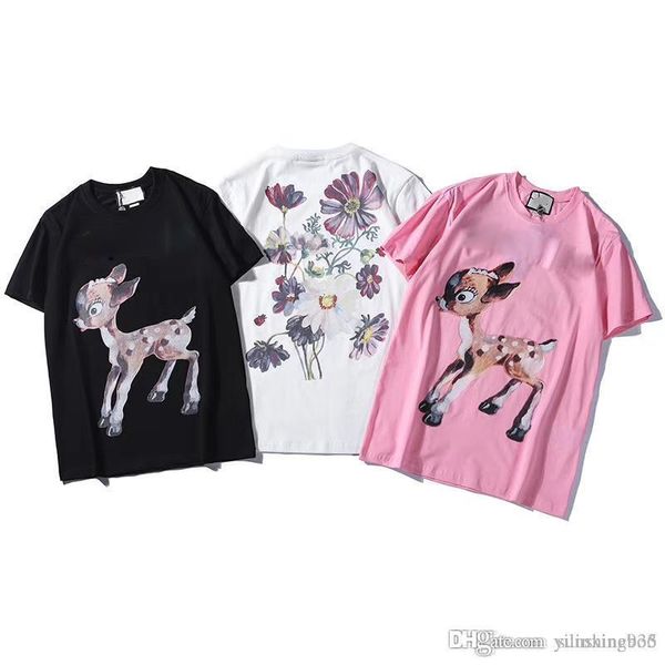 2019 guc t shirts short sleeve men women printing deer t-shirt graphic print round neck short sleeves man 100% cotton, White
2019 guc t shirts short sleeve men women printing deer t-shirt graphic print round neck short sleeves man 100% cotton, White