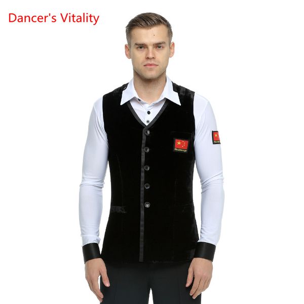 man's ballroom dance wear waistcoats waltz/tango/ballroom/latin dance for man stage performance/competition clothing, Black;red
man's ballroom dance wear waistcoats waltz/tango/ballroom/latin dance for man stage performance/competition clothing, Black;red