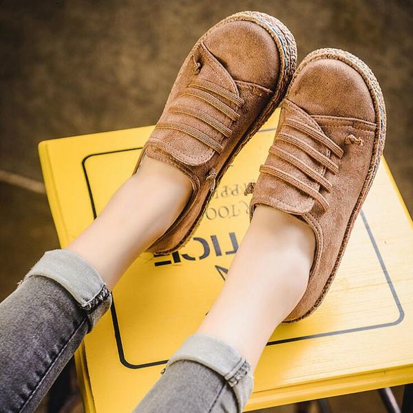 flat shoes women autumn shoes woman casual lace-up flats comfortable round toe loafers fashion flat, Black
flat shoes women autumn shoes woman casual lace-up flats comfortable round toe loafers fashion flat, Black