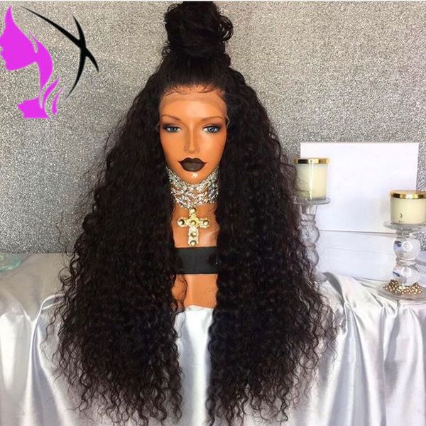 kinky curly simulation human hair lace front wigs natural color bleached knots brazilian hair synthetic wigs with baby hair pre-plucked wig, Black
kinky curly simulation human hair lace front wigs natural color bleached knots brazilian hair synthetic wigs with baby hair pre-plucked wig, Black