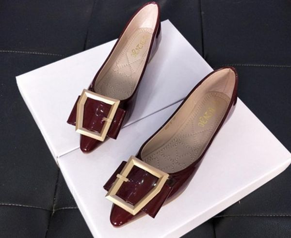 2019 women's shoes in spring and autumn with new style flat bottom pointed end @2416, Black
2019 women's shoes in spring and autumn with new style flat bottom pointed end @2416, Black