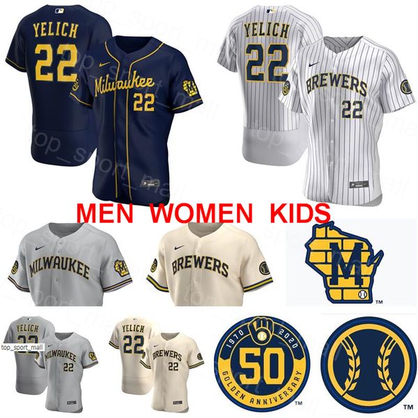 2020 milwaukee baseball brewers jersey 50th christian yelich lorenzo cain mike ryan braun moustakas yasmani grandal orlando arcia eric thame, Blue;black
2020 milwaukee baseball brewers jersey 50th christian yelich lorenzo cain mike ryan braun moustakas yasmani grandal orlando arcia eric thame, Blue;black