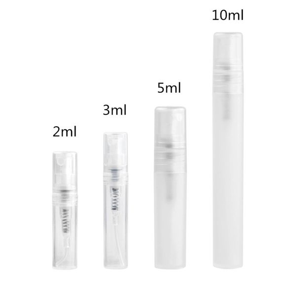 2ml 3ml 5ml 10ml Plastic Perfume Bottle, Empty Refilable Spray Bottle, Small Parfume Atomizer, Perfume Sample Vials