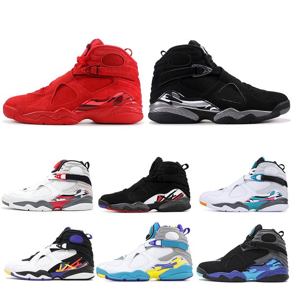 2019 8 8s basketball shoes mens trainers aqua white black chrome playoff men athletic sports sneakers outdoors size 8-13
2019 8 8s basketball shoes mens trainers aqua white black chrome playoff men athletic sports sneakers outdoors size 8-13