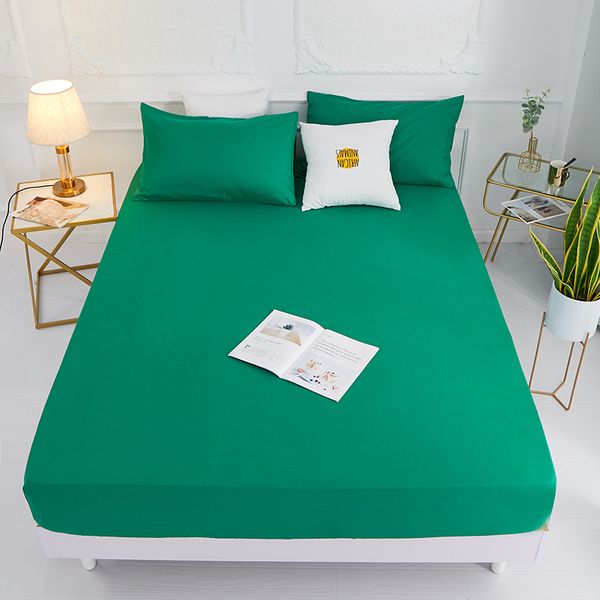 (New On Product)1pc 100%Polyester Solid Fitted Sheet Mattress Cover Four Corners With Elastic Band Bed Sheet
(New On Product)1pc 100%Polyester Solid Fitted Sheet Mattress Cover Four Corners With Elastic Band Bed Sheet