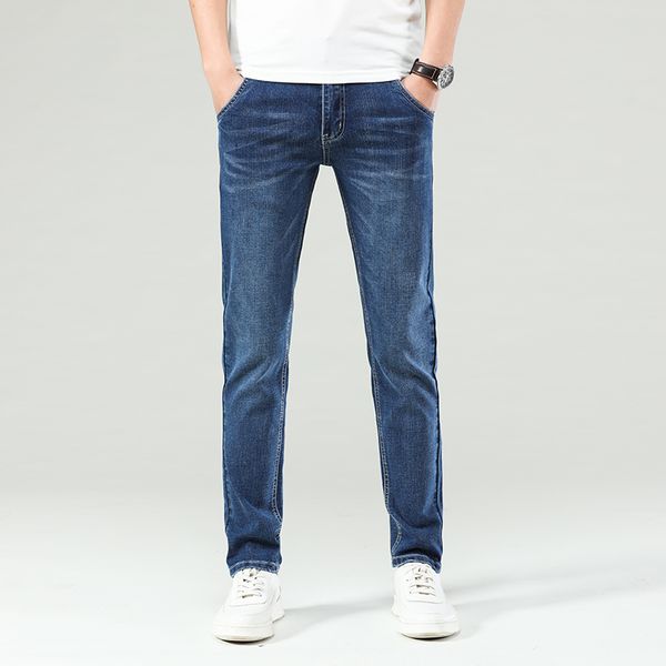 men's jeans male for men straight pants large size denim designer trousers casual slim jean homme pant soft biker pantalones hombre, Blue
men's jeans male for men straight pants large size denim designer trousers casual slim jean homme pant soft biker pantalones hombre, Blue
