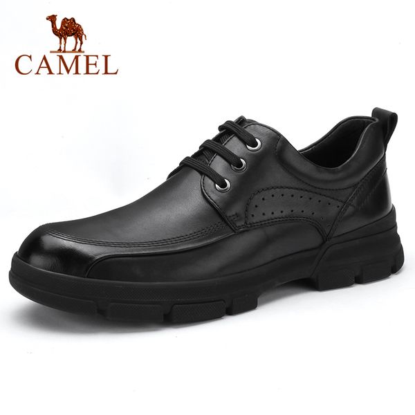 camel genuine leather men's shoes autumn new daily casual non-slip cowhide men loafers business office shoes men, Black
camel genuine leather men's shoes autumn new daily casual non-slip cowhide men loafers business office shoes men, Black