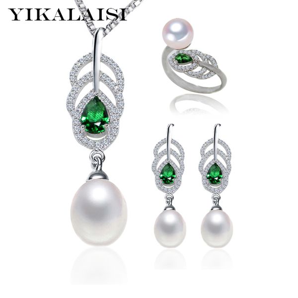 yikalaisi 2017 100% natural freshwater pearl set 8-9mm pearl 925 sterling silver jewelry ring stud earrings pendant for women, Black
yikalaisi 2017 100% natural freshwater pearl set 8-9mm pearl 925 sterling silver jewelry ring stud earrings pendant for women, Black