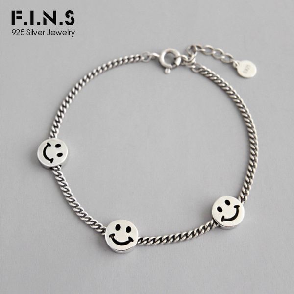 f.i.n.s charms bracelet smile face 925 sterling bracelets for women vintage chain link friendship bracelet female silver jewelry, Golden;silver
f.i.n.s charms bracelet smile face 925 sterling bracelets for women vintage chain link friendship bracelet female silver jewelry, Golden;silver