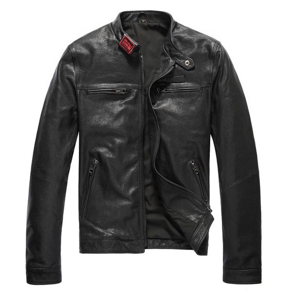 2019autumn embroidery genuine leather male sheepskin clothing motorcycle clothing leather jacket slim stand collar ing, Black
2019autumn embroidery genuine leather male sheepskin clothing motorcycle clothing leather jacket slim stand collar ing, Black