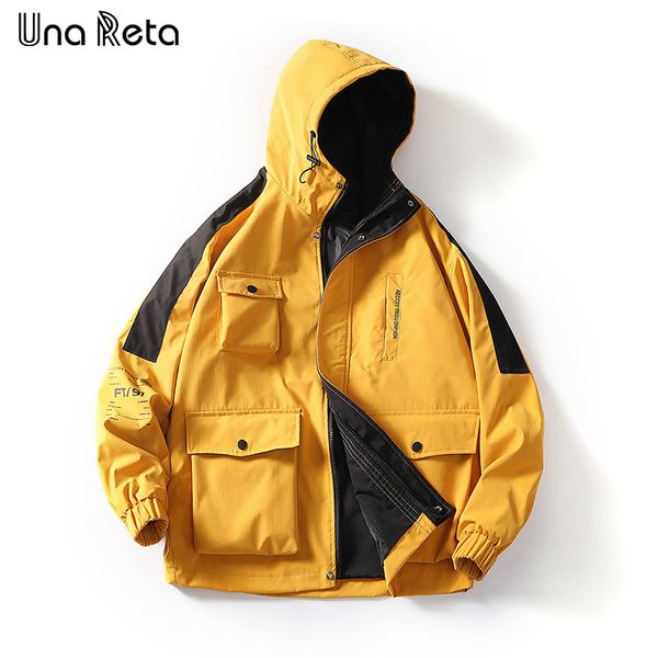 una reta man hoodie jackets new fashion coat jacket men streetwear casual multi-pocket hip hop jacket men outerwear, Black;brown
una reta man hoodie jackets new fashion coat jacket men streetwear casual multi-pocket hip hop jacket men outerwear, Black;brown