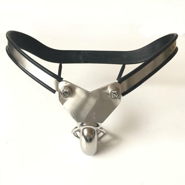 new men chastity belt stainless steel male chastity device double wire breathable cock cage chastity cage cbt toys for men y19070602
new men chastity belt stainless steel male chastity device double wire breathable cock cage chastity cage cbt toys for men y19070602